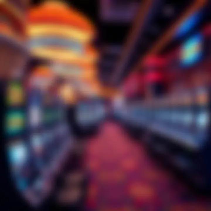 Expansive Slot Area Overview of the slot machine section at Tulalip Casino