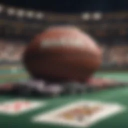 Visual representation of NCAA betting odds