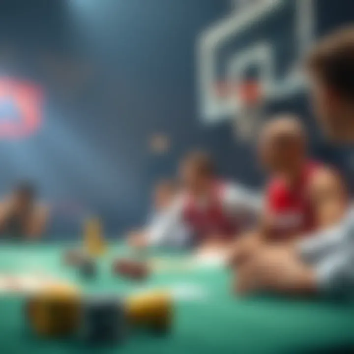 The Role of Betting Odds Graphical depiction of betting odds and their significance in basketball