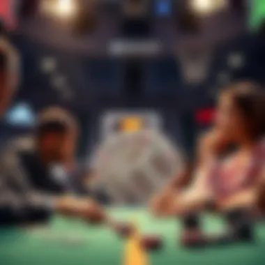 Risk Management in Betting Visual representation of managing risks in basketball betting