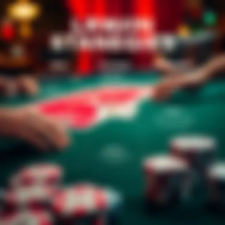 An overview of blackjack strategies displayed in a graphic format