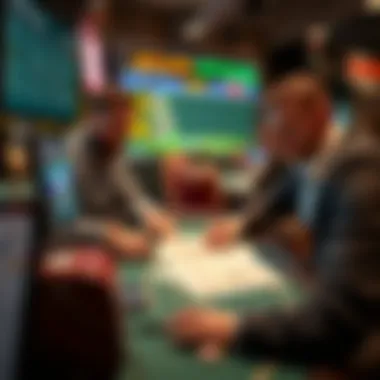 User interface of betting platforms